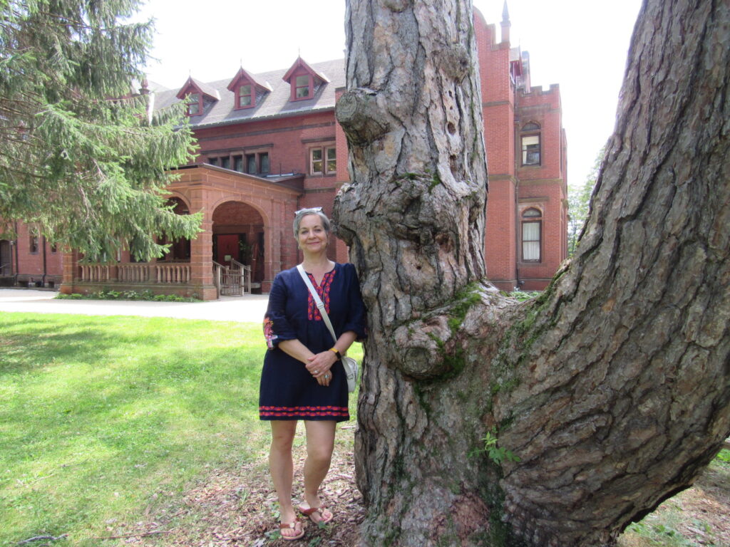 Caitlin tours gilded, luxurious Lenox, August 2025.