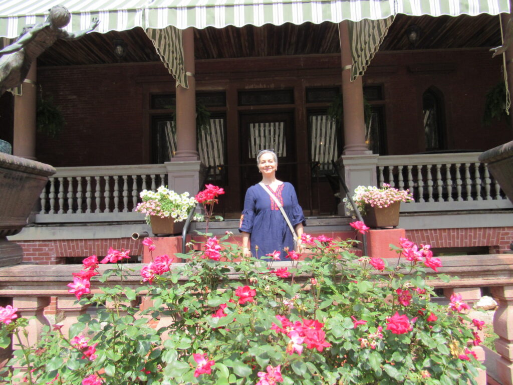 Caitlin tours gilded, luxurious Lenox, August 2025.