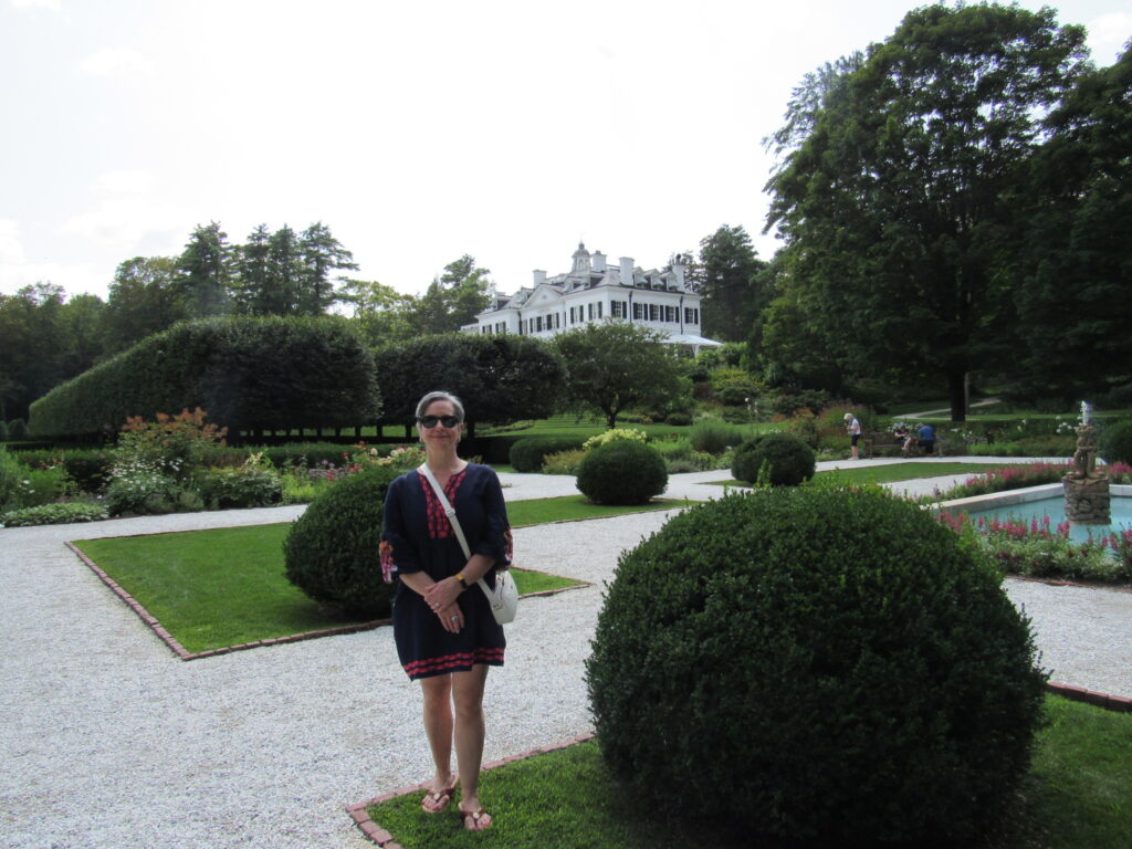 Caitlin tours gilded, luxurious Lenox, August 2025.