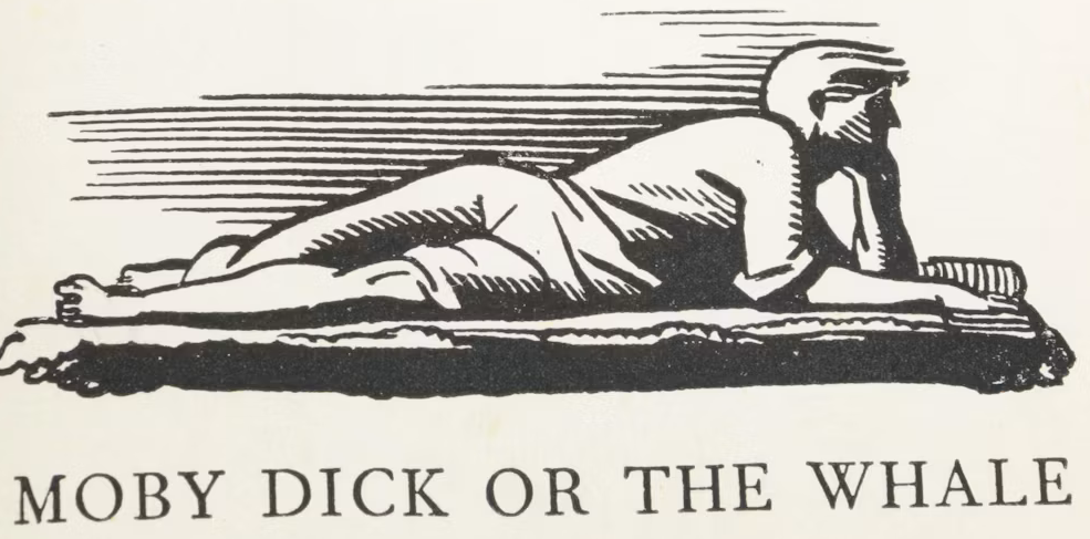 Illustration by Rockwell Kent for the 1930 edition of Moby-Dick.